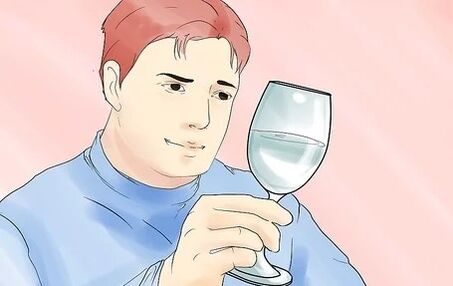 Au stade initial, réduisez la quantité d'alcool consommée